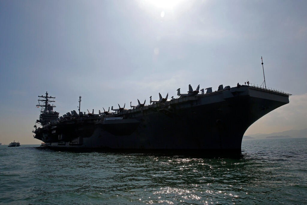 佩洛西访问敏感时刻 美在台湾东部海域部署四军舰_图1-1