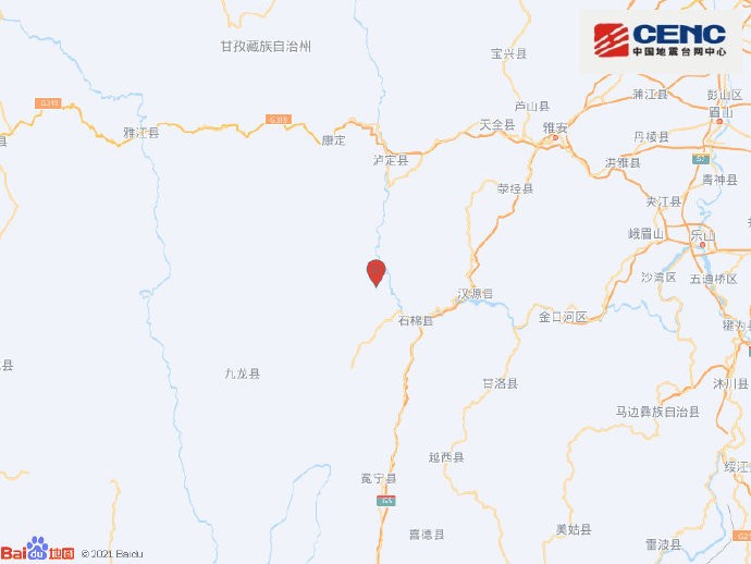 四川甘孜州泸定县发生6.8级地震_图1-6