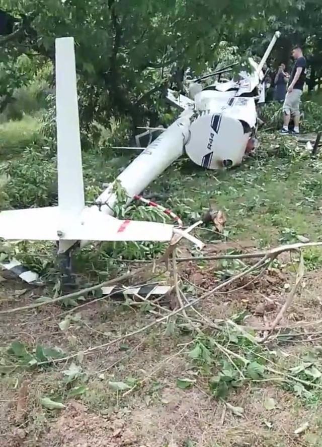 西安白鹿仓景区一架直升机坠落：机上3人遇难_图1-3